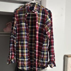 Polo Ralph Lauren Vibrant Plaid Button Down Shirt
